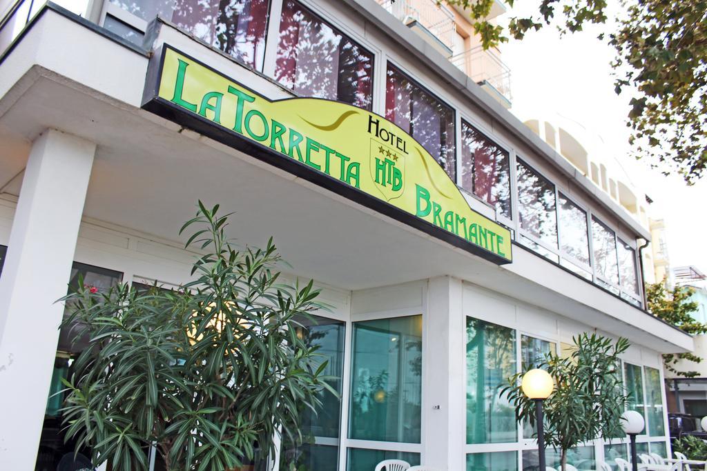 Hotel La Torretta Bramante Римини Экстерьер фото